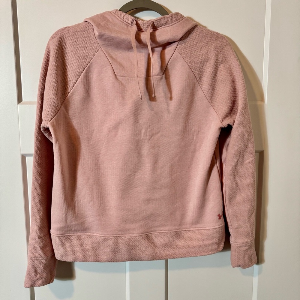 Under Armour Women’s ColdGear® Infrared Slouchy Neck Pullover Hoodie Pink Size S
